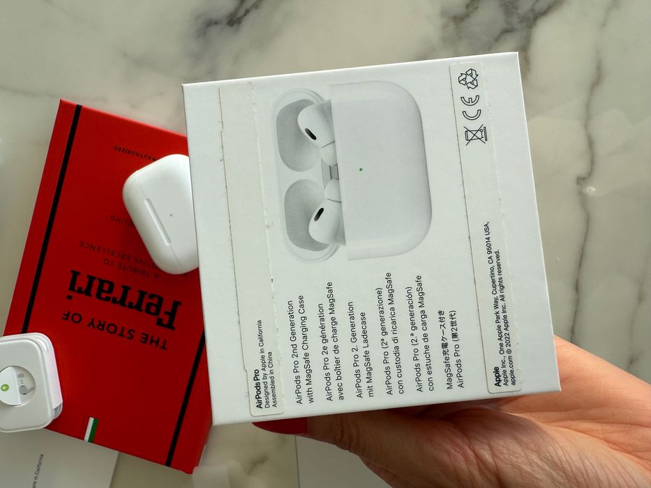 AirPods PRO 2 with box invoice cable earbuds like new caixa cabo Apple