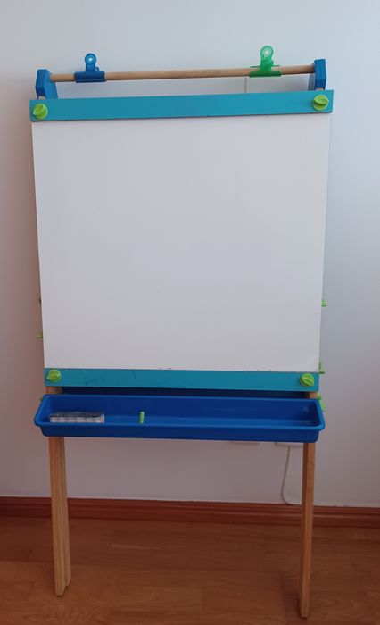Quadro duplo (giz e caneta)