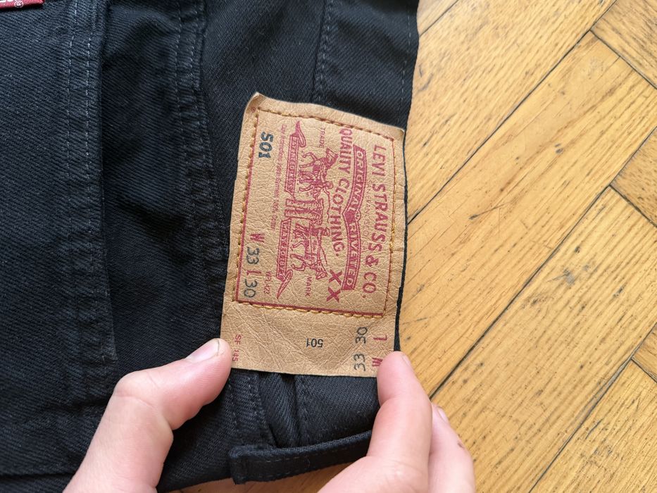Levis 501 чорні.