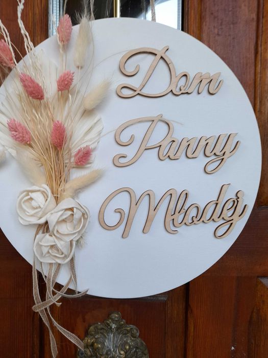 Dekoracje na dom Państwa Młodych na wesele (KOMPLET)