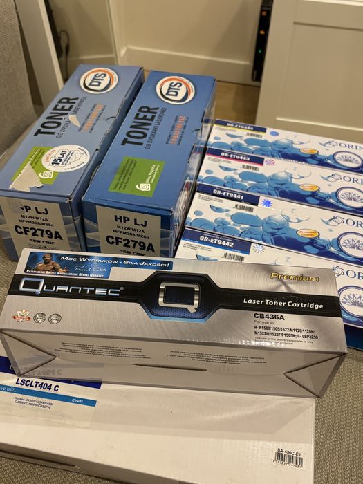 Nowe tonery i tusze do HP / Epson / Samsung