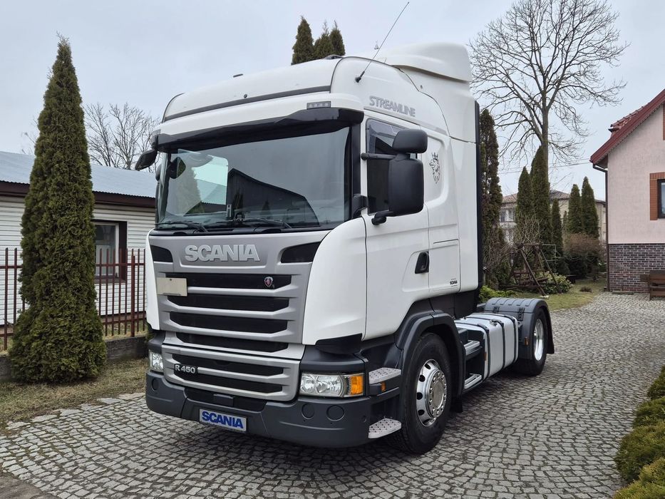 Scania R450  Scania R450 Highline 2015r. 658.Tkm ADR AT/ Navi/ Lekka 7.150kg!!!