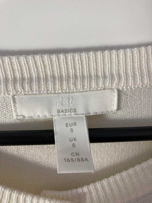 Sweter kremowy H&M S