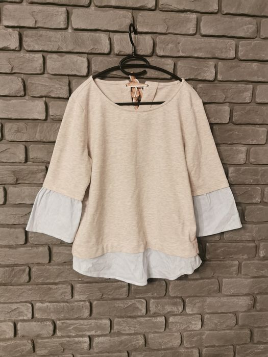 Piękna bluzka podszyta koszulą