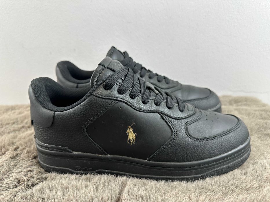 buty damskie trampki skórzane polo ralph lauren masters crt 39