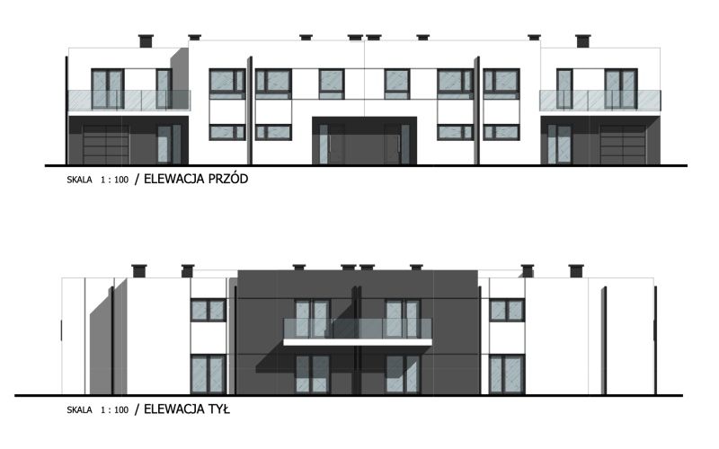 Działka 0,37ha z 4 apartamentami - Kobylin ul. Grunwaldzka