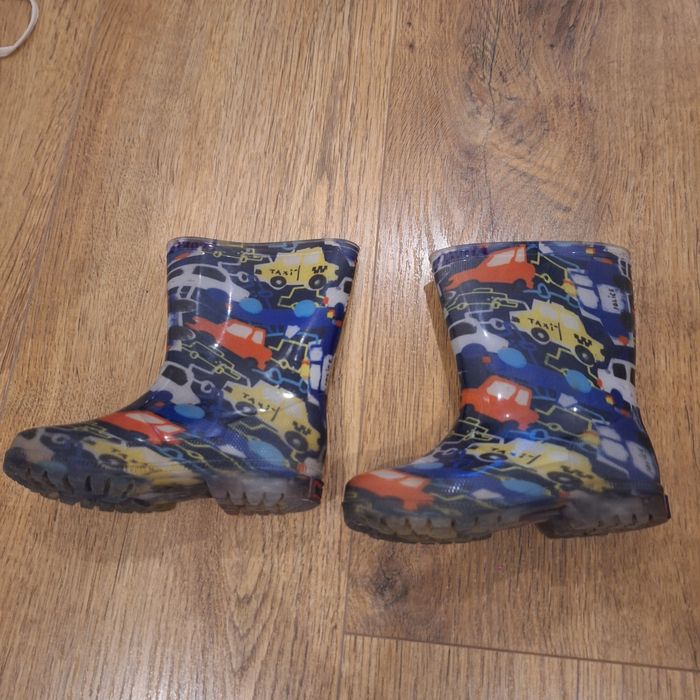 Galochas com luz 27 optimo estado