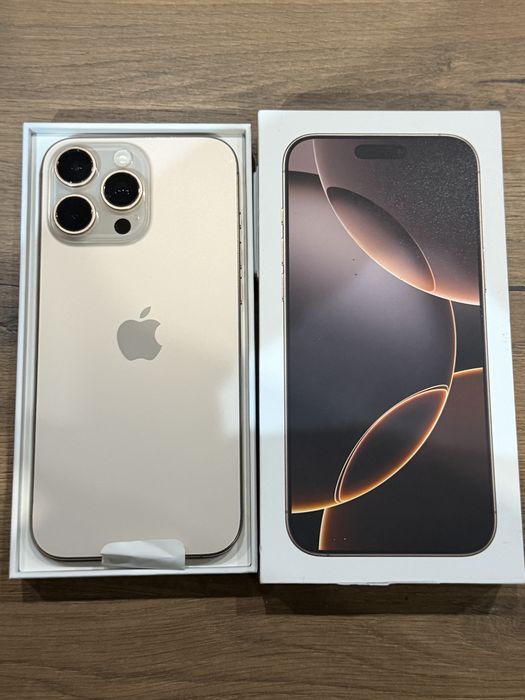Iphone 16 ProMax 512 GB Desert Titanium uzywany Zarzecze • OLX.pl