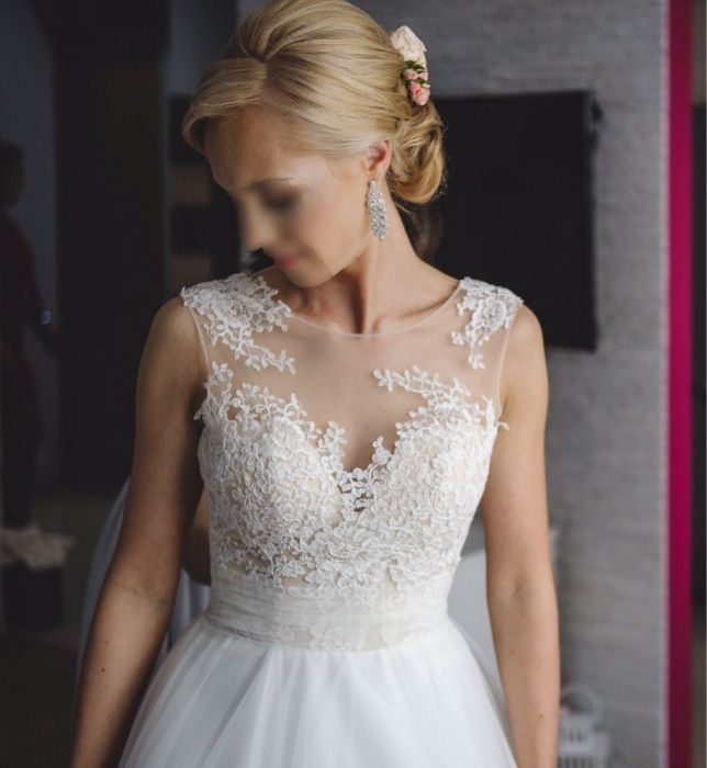 Suknia ślubna ivory, Cosmobella 7826