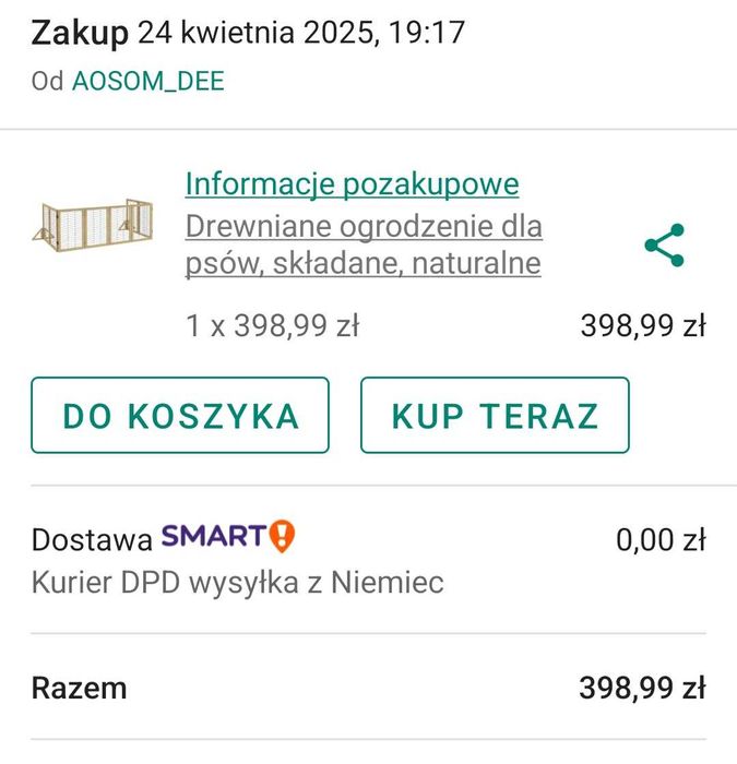 Bramka dla psa ogrodzenie