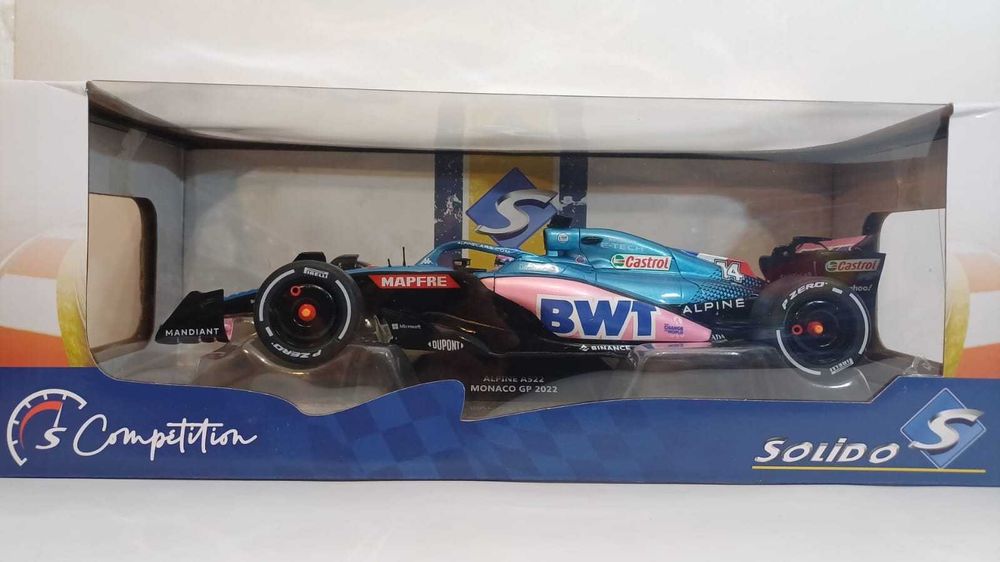 1/18 Renault Alpine A522 Monaco GP 2022 - Solido
