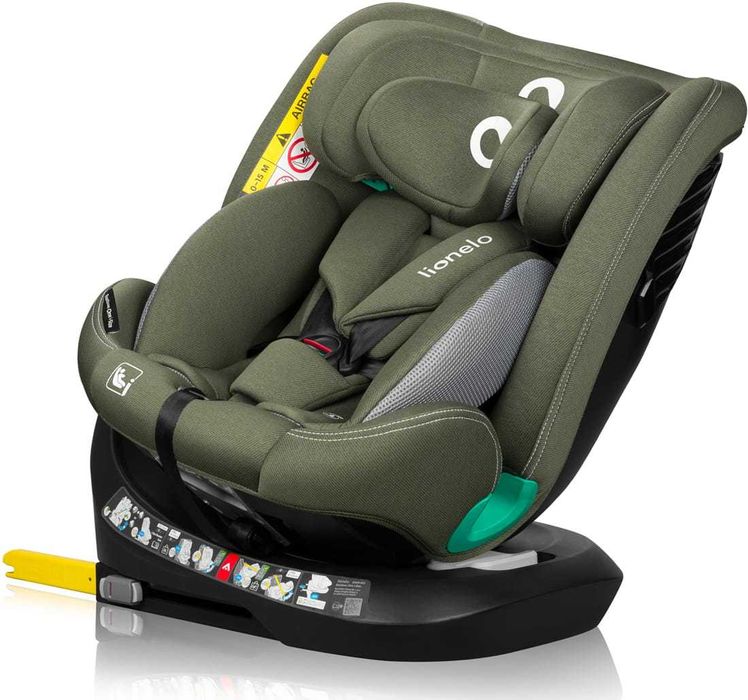 Fotelik Samochodowy Lionelo Bastiaan 0-36kg ISOFIX + BAZA
