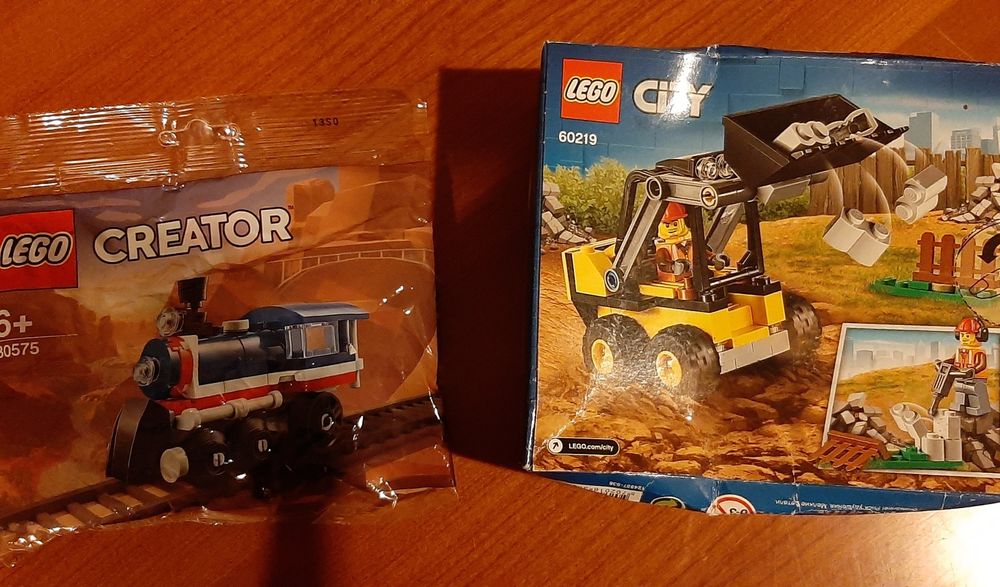 2 zestawy LEGO CITY 60219 I CREATOR 30575 NOWE