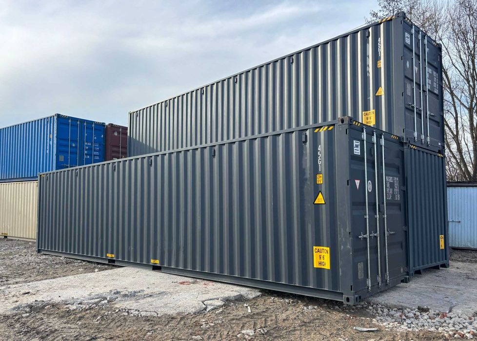 Kontener morski, magazynowy 40 ft. HC one way + transport