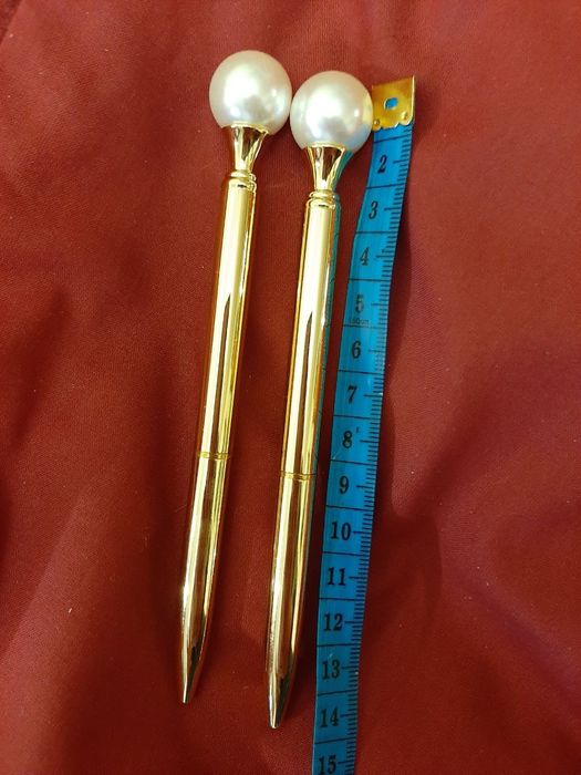 Кулькова ручка з перлиною