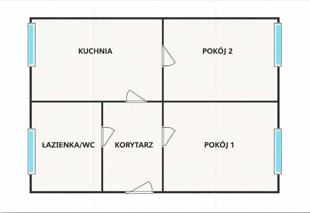 Mieszkanie 50 metrów Inowrocław - Widok 3