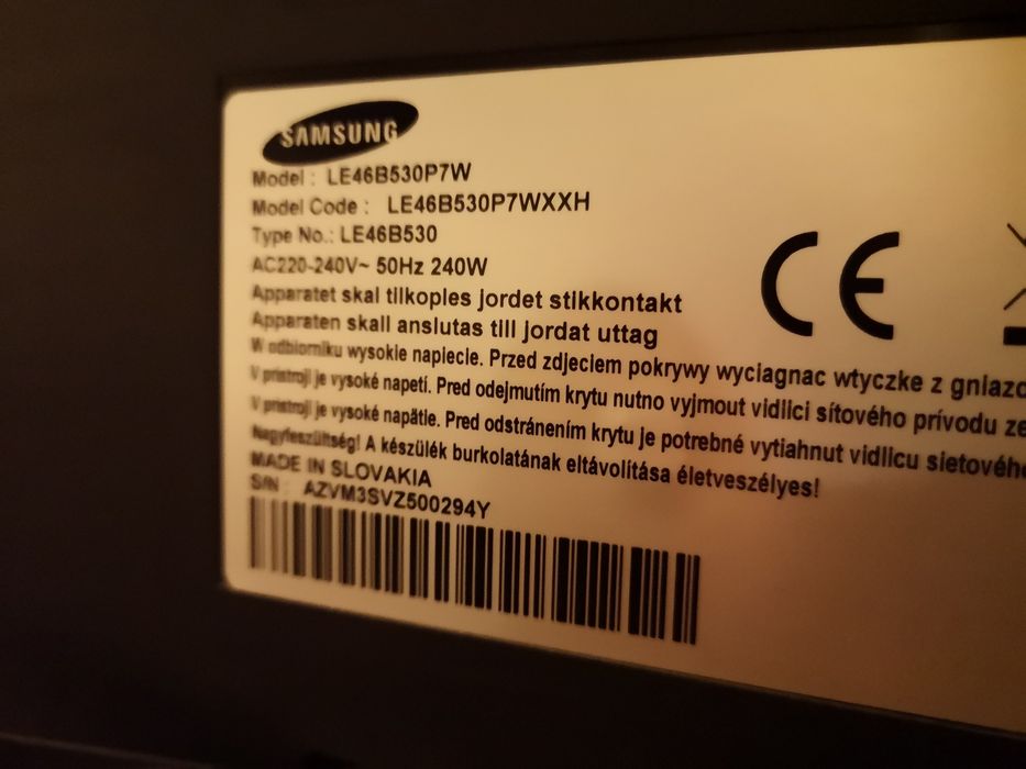 Telewizor LCD SAMSUNG 46''
