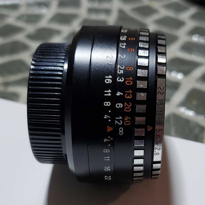 Lente M42 Domiplan 2.8-50mm