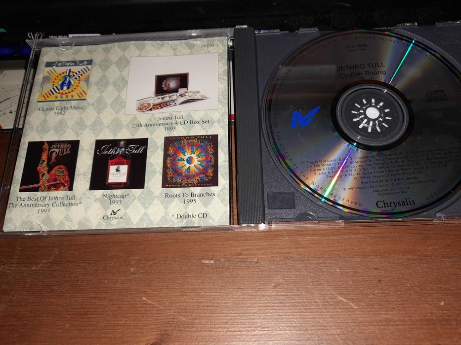 Pack 3 CD´s Jethro Tull gravações originais de 1977/1985/1991. Usados