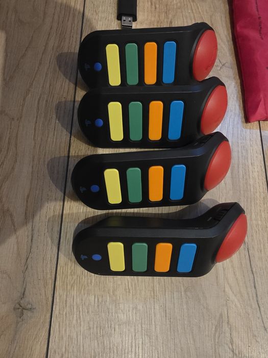 Buzz Buzzery Brzęczki Bezprzewodowe Playstation 3 PS3 Komplet