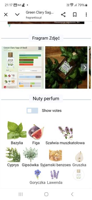 Colabo Green Clary Sage & Basil woda perfumowana