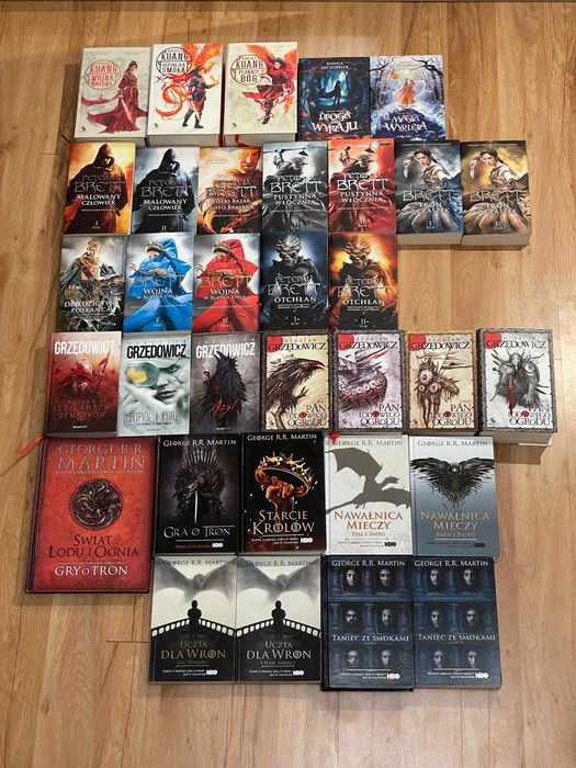 Kolekcja książek fantasy