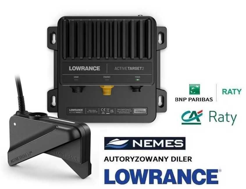 Lowrance ACTIVE TARGET 2 XL przetwornik nowość 2026 dostępne od ręki
