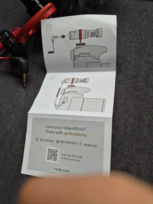 Rode Video Micro mikrofon pojemnościowy do kamery