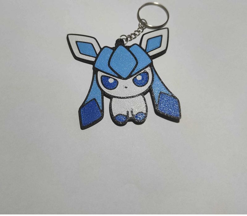 Pack 9 Chaveiros Pokémon – Eevee + Evoluções – Impressão 3D – Novo