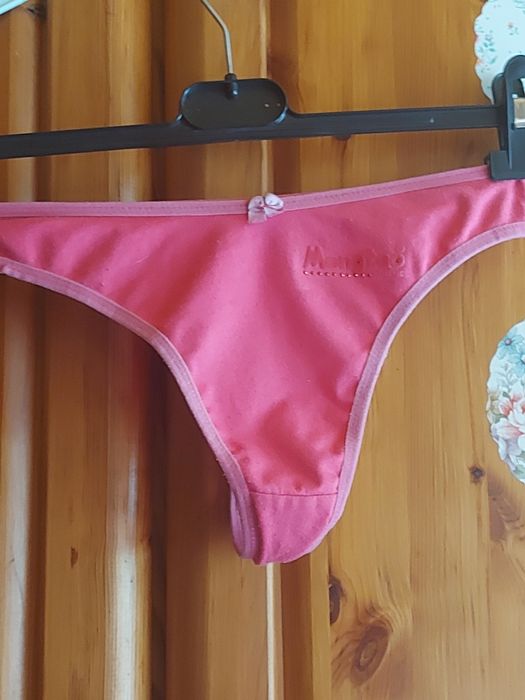 Stringi różowe damskie rozmiar S/M