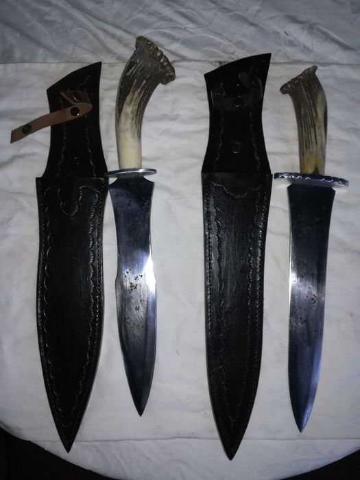 facas caça e lanças de remate