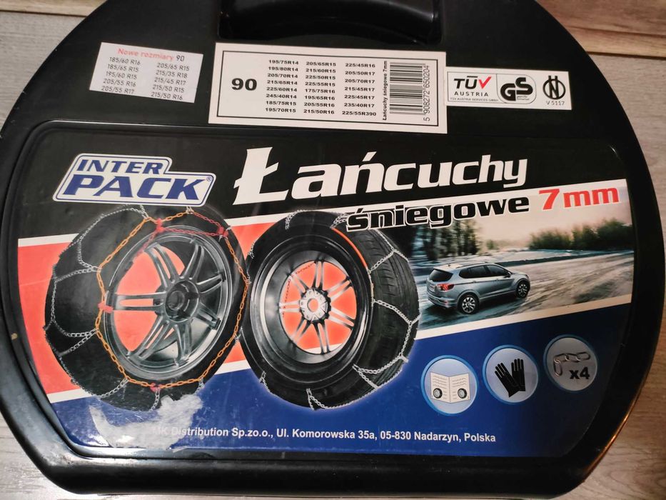 Nowe łańcuchy śniegowe