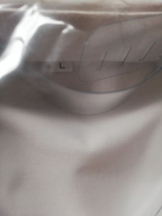 Camisa lisa branca homem T-L nova