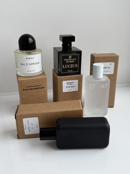Духи (парфюм, парфум, парфумована вода, парфюмированная вода) Byredo Bal D'afrique, Du Boia Fragrance Lucius, 27 87 genetic bliss, lametta