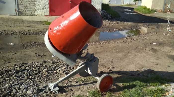 Бетономешалка (бетономішалка, бетонозмішувач)