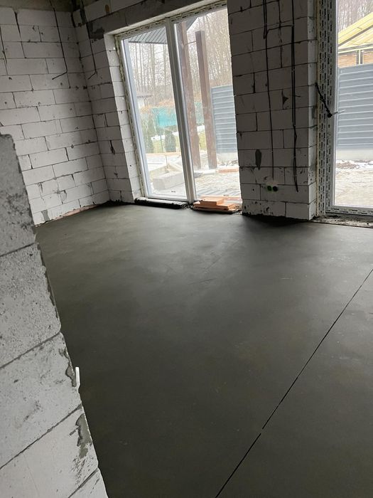 Стяжка пола, полусухая стяжка, стяжка підлоги