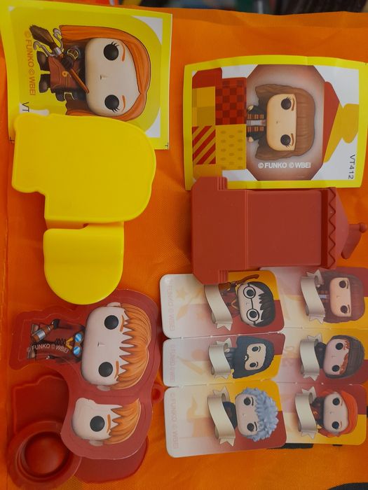 Harry Potter Bonecos POP FUNKO Ovos Kinder joy 2024 Coleção Quidditch