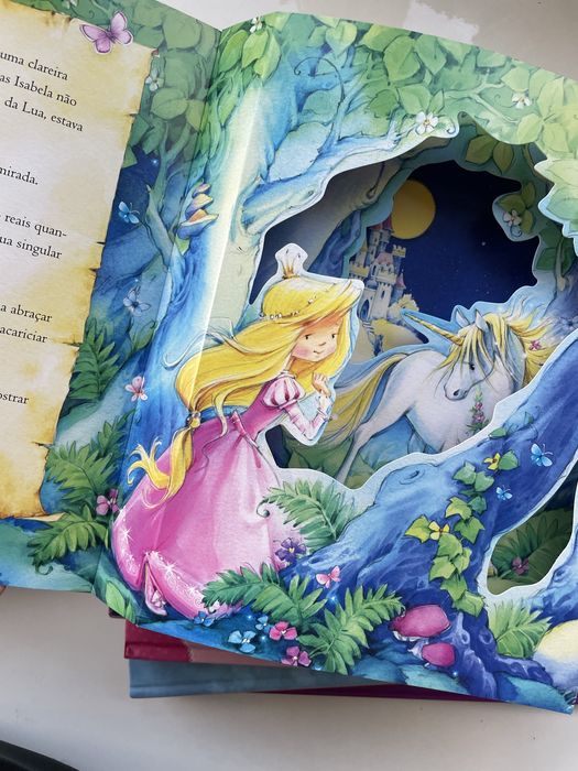 Conjunto de Livros Infantis de princesas