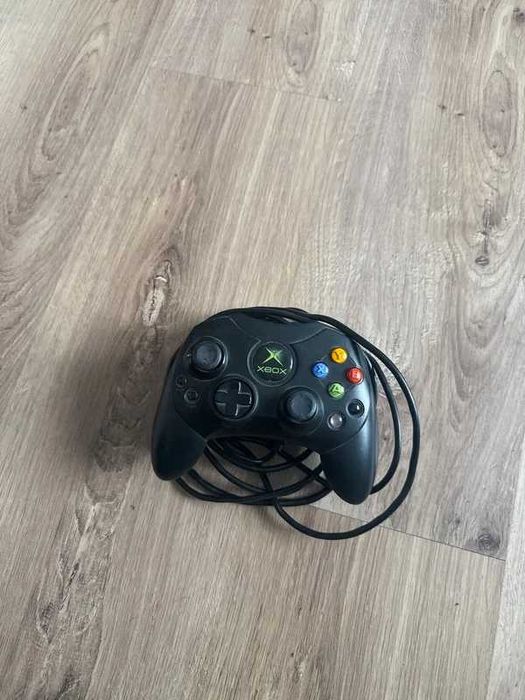 Oryginalny pad kontroler czarny do konsoli Xbox Classic