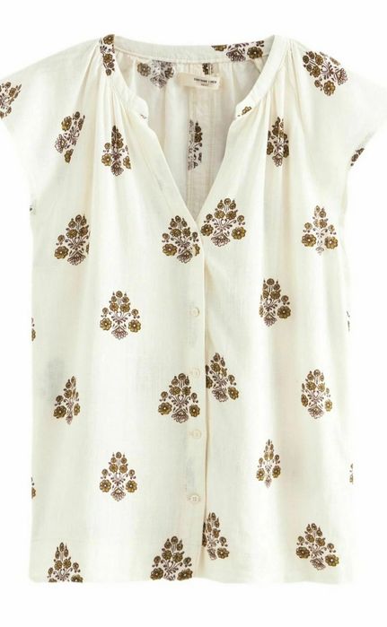 Bluzka z lnem Next roz 38