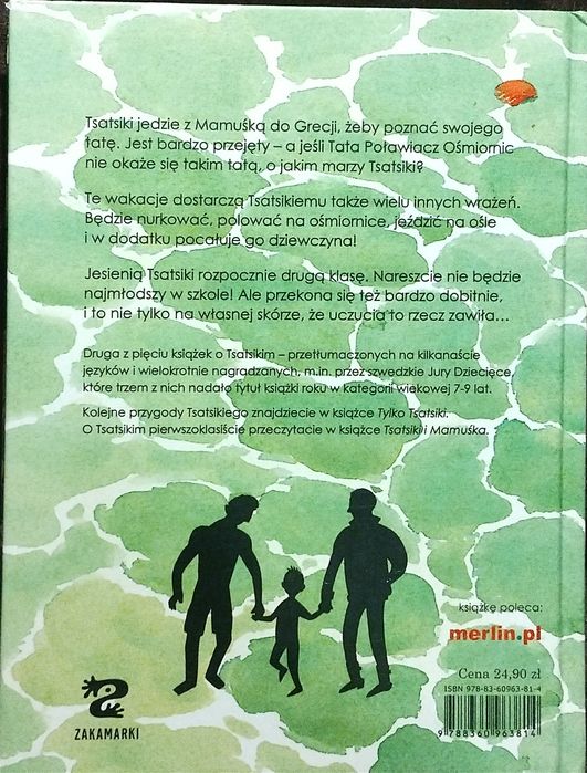 Tsatsiki i tata, poławiacz ośmiornic - Moni Nilsson
