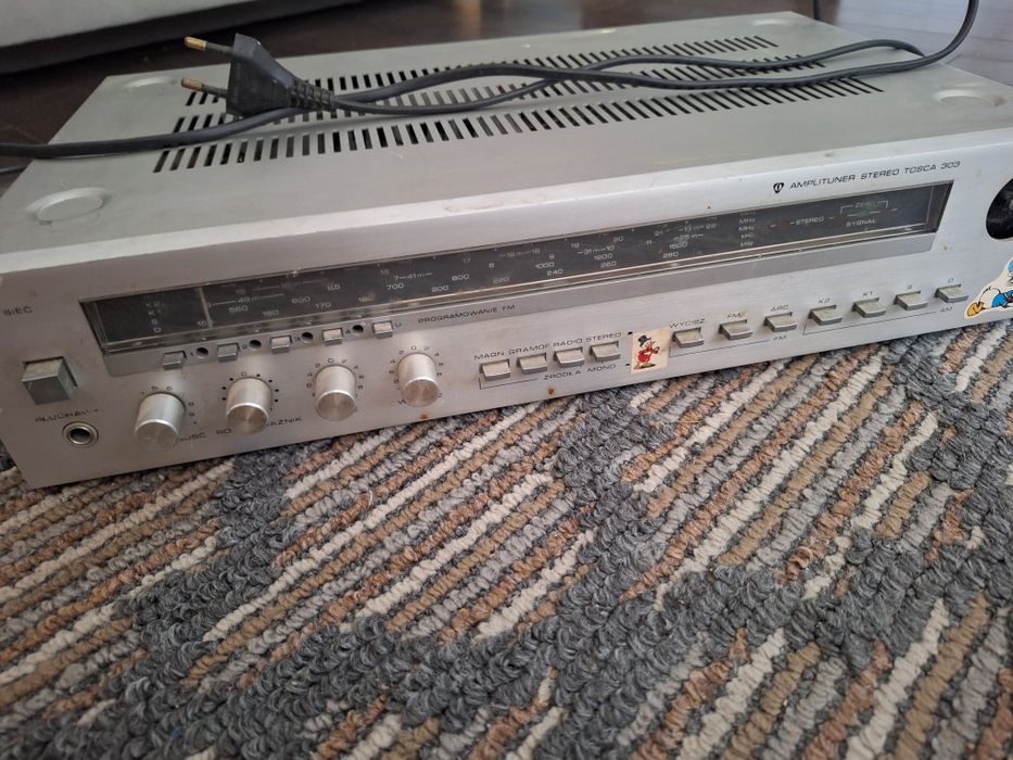 Amplituner Unitra Diora Tosca 303 – Vintage PRL