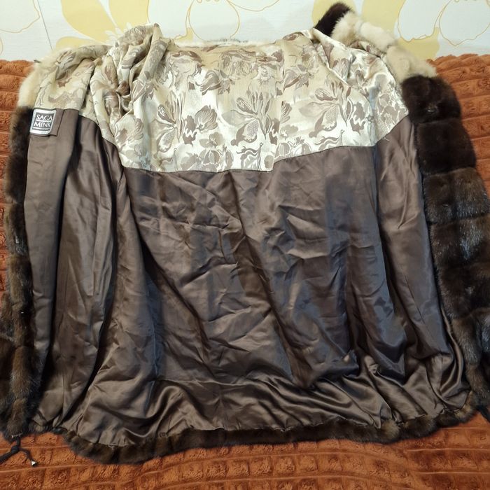 Норкова шуба, дуже красива