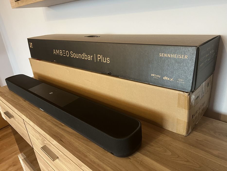 Sennheiser Ambeo Plus - jak nowy, gwarancja do grudnia 2027