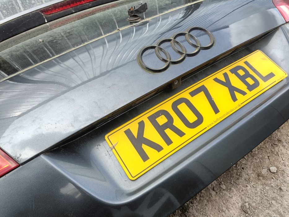 Klapa tył Audi Q7 4L LZ7S Szara Kompletna stan bdb Wysyłka
