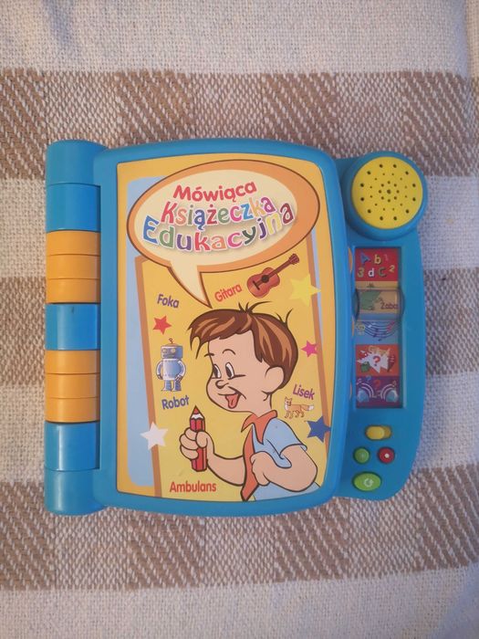 Smily Play, mówiąca książeczka edukacyjna, zabawka edukacyjna
