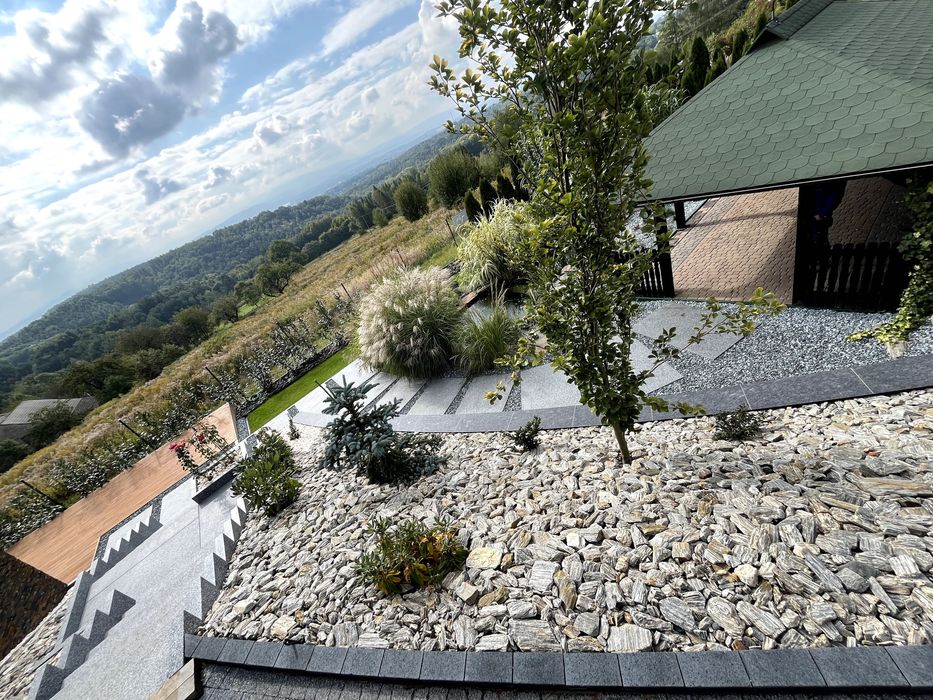 Kostka brukowa bruk podjazdy place utwardzenie terenu, usługi koparką