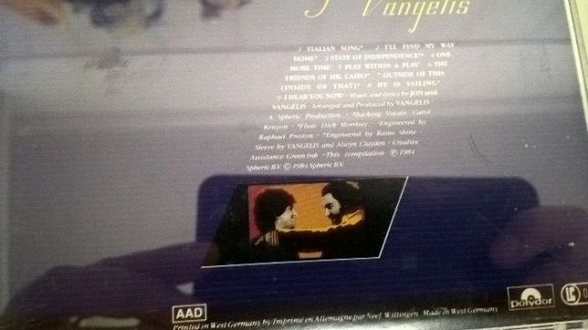 The very best of Jon and Vangelis (portes incluídos) cd novo.