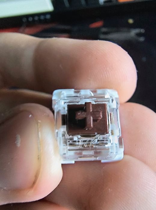 Switche Royal Kludge brown – komplet, lub na podaną ilość, stan bdb