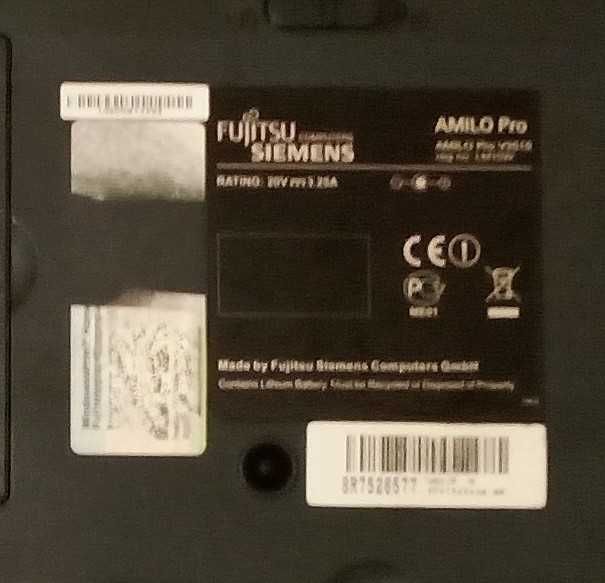 fujitsu siemens amilo pro v3515